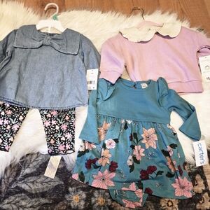 3-6 Month Spring Baby Outfit Set (3 Outfits)